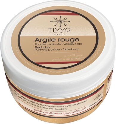 Image de Argile rouge (Rhassoul) - TIYYA (200gl)